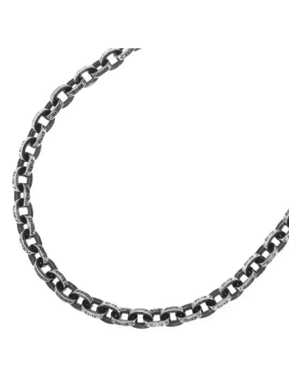 Chrome Hearts Paper Chain 18 Necklace Silver